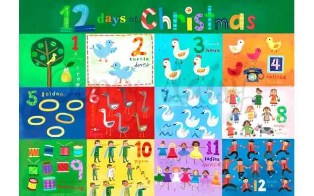 12 days of christmas 101qs